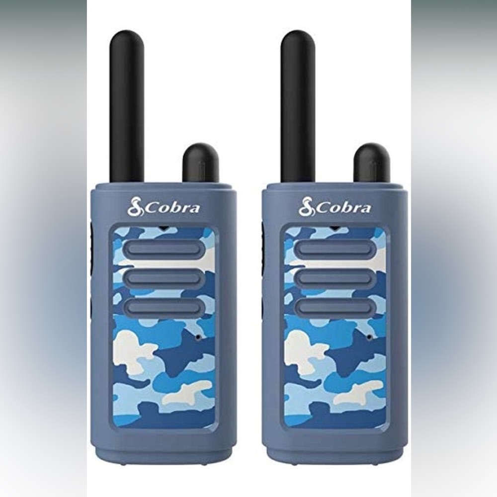 Cobra HE150 B - Kid Friendly Walkie Talkies - 16-Mile Range, 2 Channels Two-Way